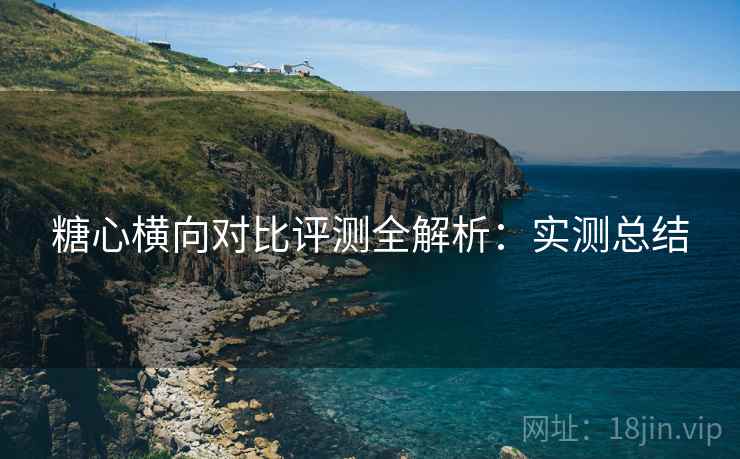 糖心横向对比评测全解析：实测总结