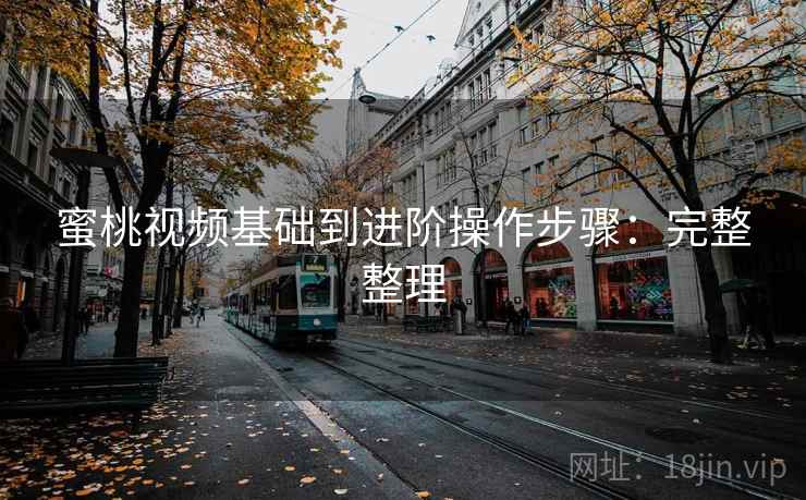 蜜桃视频基础到进阶操作步骤:完整整理